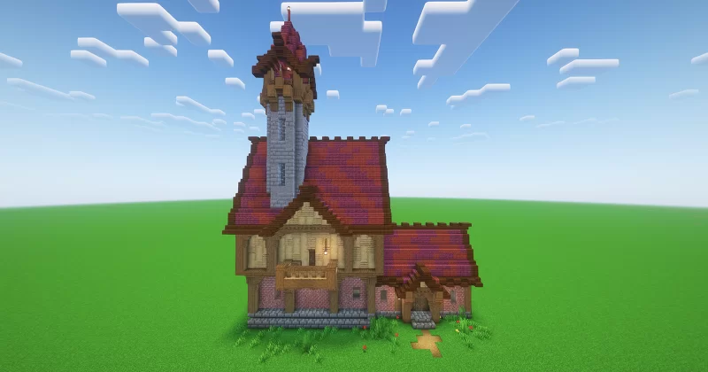 Minecraft Brick Medieval House Minecraft Map