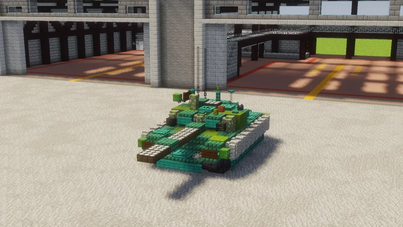 Oplot Tank Minecraft T-84 Oplot-T Main battle tank ( t-84 variant part 4 ) Minecraft Map
