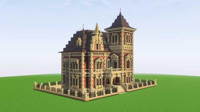 [DOWNLOAD] Chateau like Brick Manor Minecraft Map