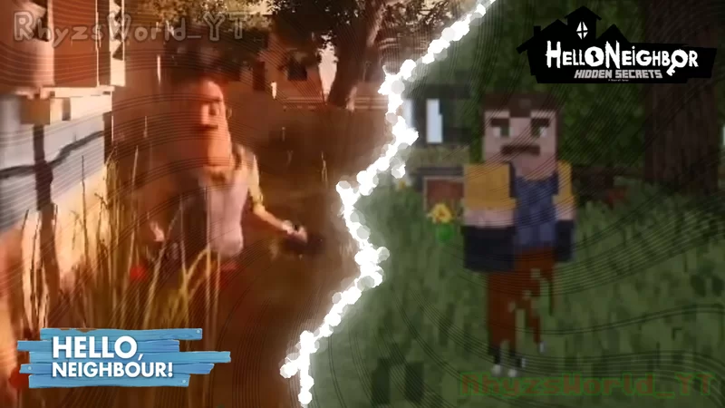 HELLO NEIGHBOR: Hidden Secrets, Prototype style | Multiplayer | (A ...