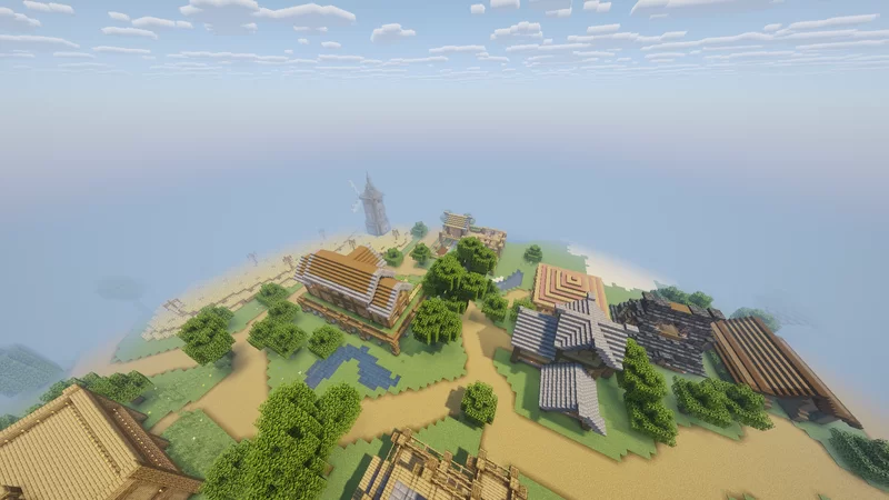 Small Village Minecraft Map