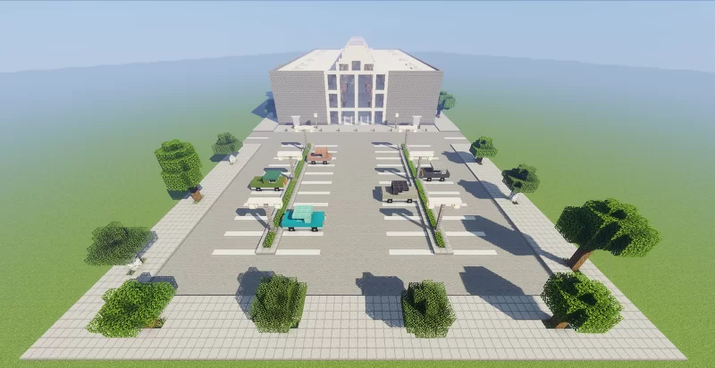 Modern Shopping Center II Minecraft Map
