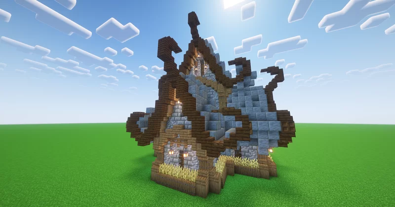 Minecraft Nordic Fantasy House Minecraft Map