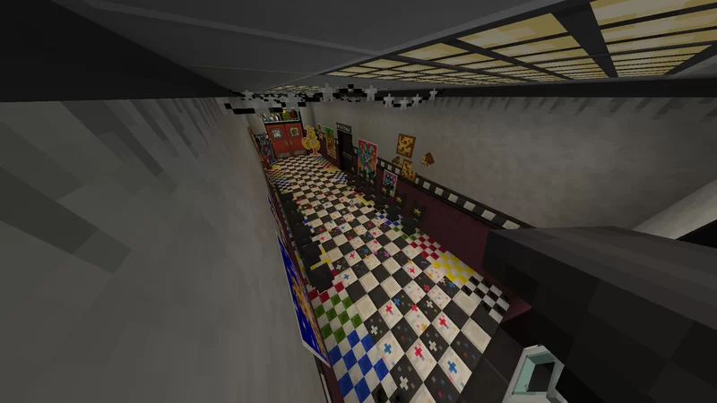 Custom Five Nights at Freddy's 2 UPDATE Minecraft Map