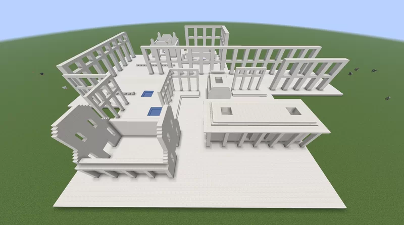 Ancient City / Quartz Temple Minecraft Map