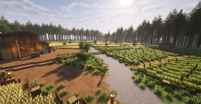 Medieval Village Minecraft Map