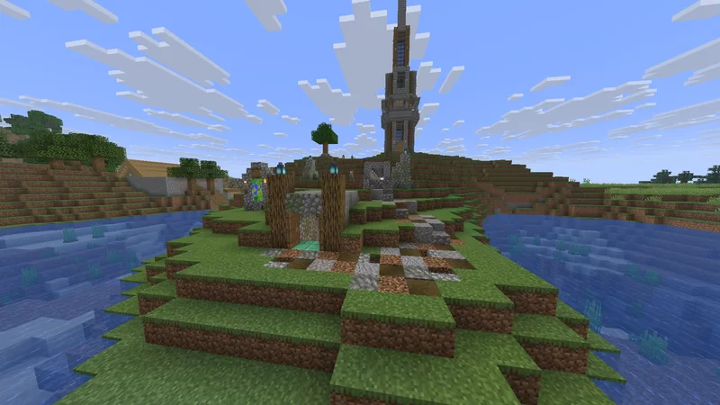 Short forgotten about 1.17 survival multiplayer world Minecraft Map