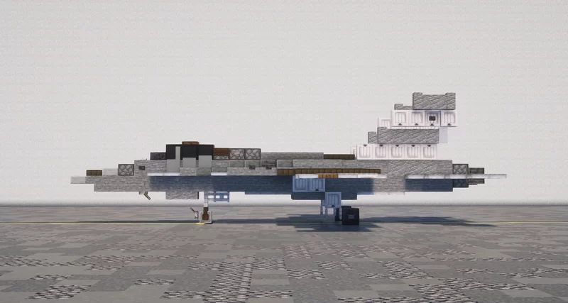 McDonnell Douglas F/A-18A/B/C/D Hornet | 1.5:1 scale Minecraft Map