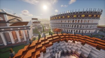 Ancient Roman City Minecraft Map & Project