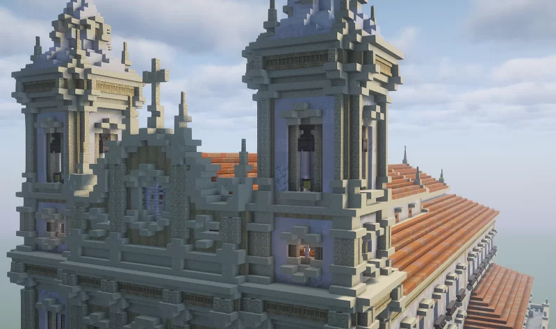 Brazilian Baroque Inspired Church | Download Minecraft Map