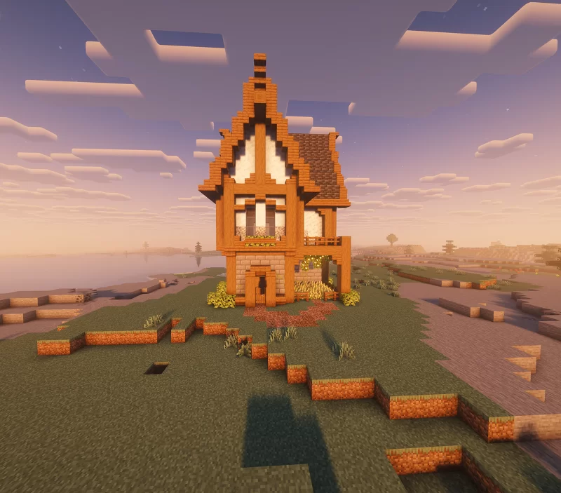 medieval farm house Minecraft Map