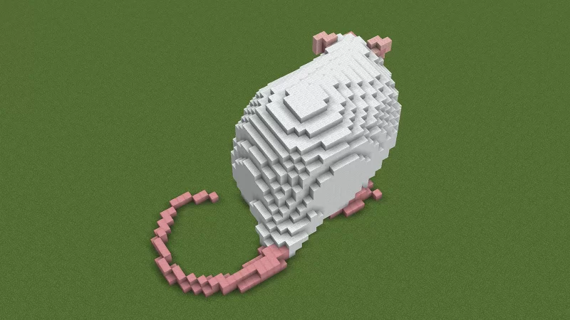 Albino rat Minecraft Map