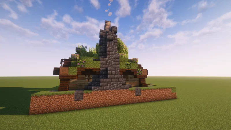 Medieval Herbalist`s Trade-Shack (OC) Minecraft Map