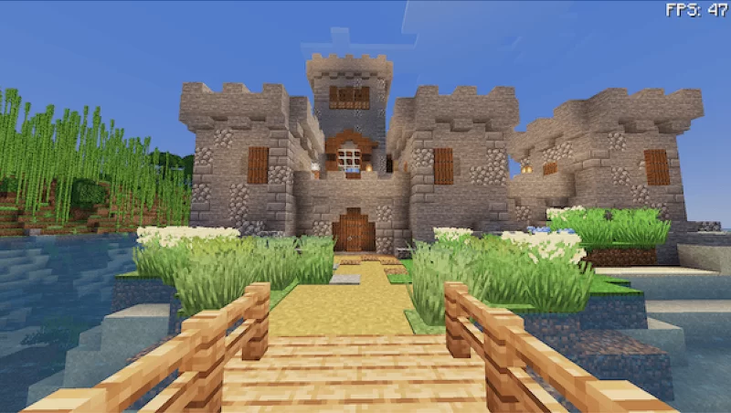 The Island Castle Minecraft Map