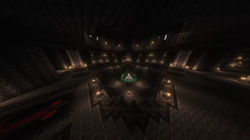 Deepslate Castle Minecraft Map