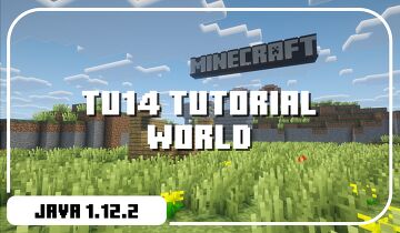 TU14 Console Tutorial World | Java Edition [1.12.2] Minecraft Map & Project