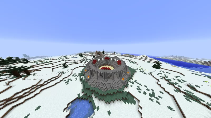 Small Minecraft Colliseum Small Colosseum Minecraft Map