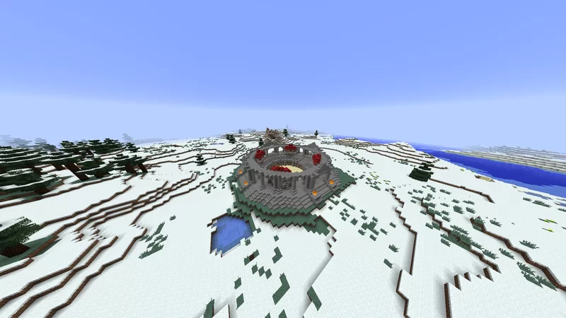 Small Minecraft Colliseum Small Colosseum Minecraft Map