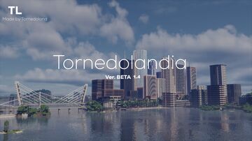 Tornedolandia - Big city and 7 others in one world! | Beta 1.4 Minecraft Map & Project