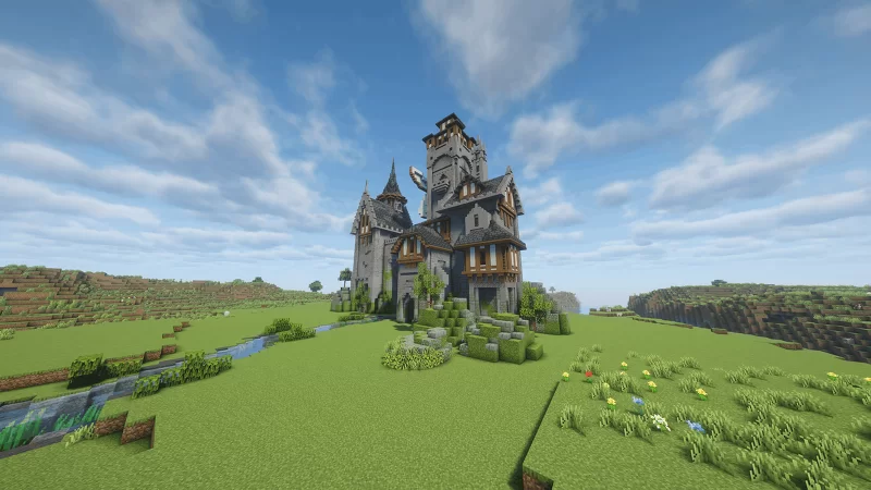 Epic Minecraft Stone Castle. - Free Download! Minecraft Map