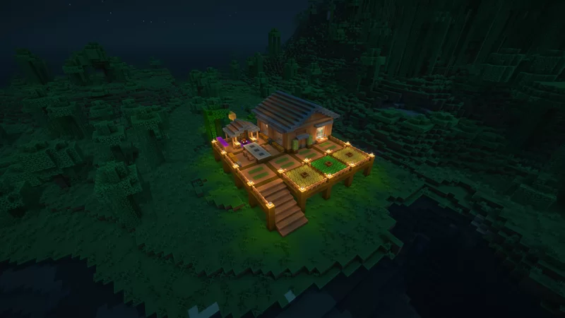 Survival Base | Jungle Wood! (+Tutorial, +DL)🏡42 Minecraft Map