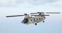 CH-47F "Chinook" Transport Helicopter (1.5:1 Scale) Minecraft Map & Project