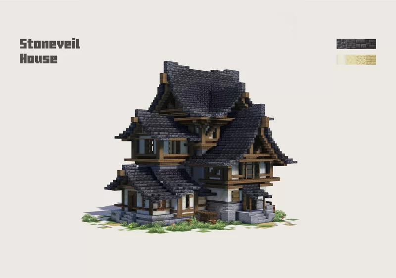 Stoneveil House Minecraft Map