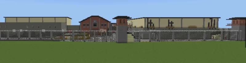The walking dead the Prison map Minecraft Map