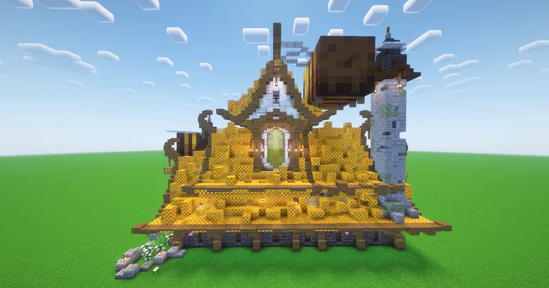 Minecraft Honeycomb House Minecraft Map