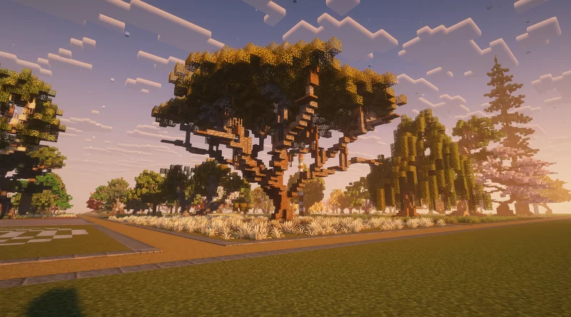 African Acacia - Vachellia tortilis Minecraft Map
