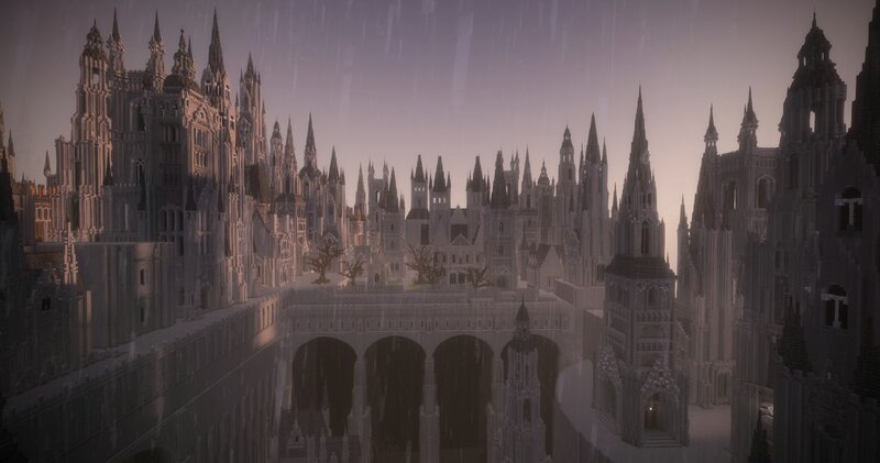 Yharnam inspired city