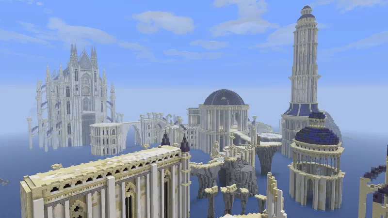 Heide's Tower of Flame- Dark Souls II Minecraft Map