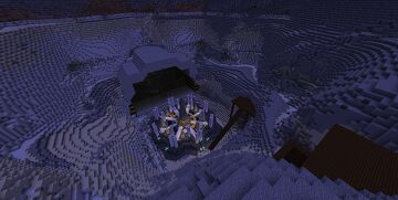 Excavated Vault Door Nether Portal Minecraft Map & Project