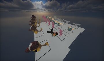 POKEMON RAYQUAZA - PIKACHU CON GORRA - MEW - LUGIA (GIGANTE -GRANDE -MEDIANO- MINI - PEQUEÑO ) DC : mannguitto 6 dolares Minecraft Map & Project