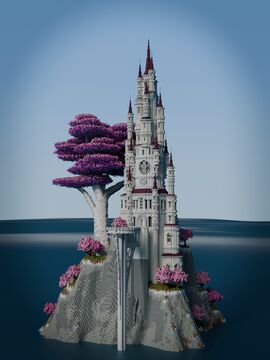 Blossomheart Castle - custom  Build [1.21.4] Minecraft Map & Project