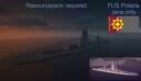 Battleship dreadnought FUS Polaris from Roblox DEAD AHEAD 1:1 warship ingame full interior Minecraft Map & Project