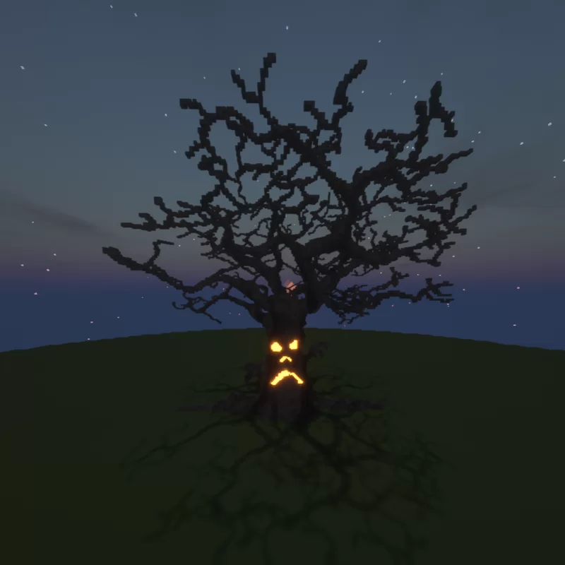 Haunted Mound Harold The Tree Minecraft Map