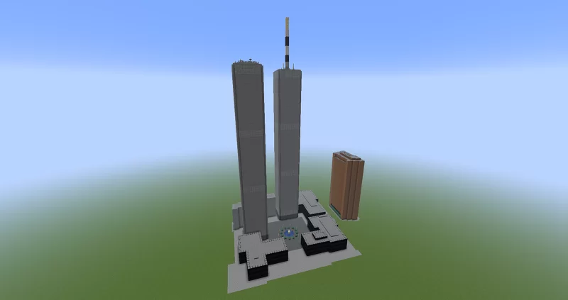 World Trade Center (1:5 Scale) Minecraft Map