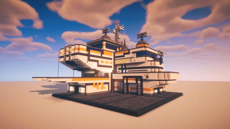 Helios Map Fort 🧪 Helios Research Facility | Download! Minecraft Map