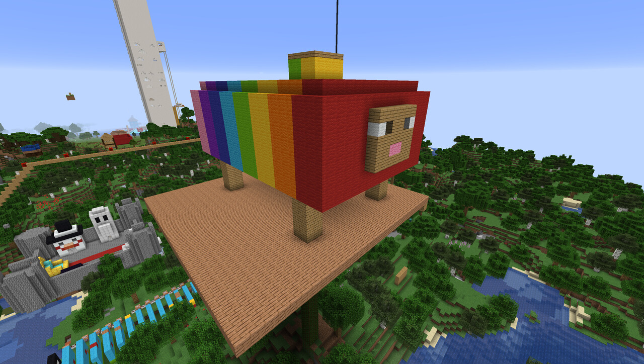 Rainbow Cat Server Minecraft Server