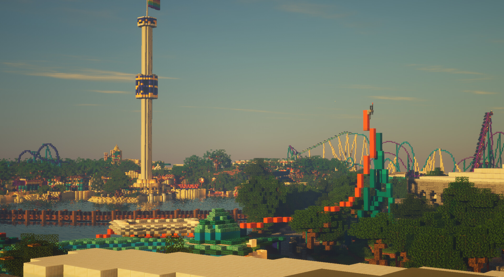 SeaCraft MC - SeaWorld Orlando 1:1 Recreation Minecraft Server