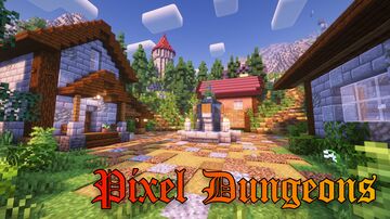 Pixel Dungeons  - Dungeons, Economy, Items, Skills! Minecraft Server