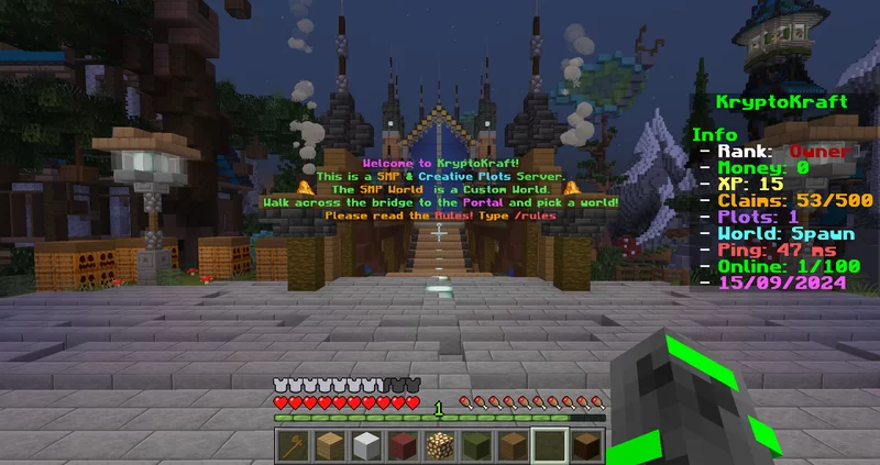 KryptoKraft Minecraft Server