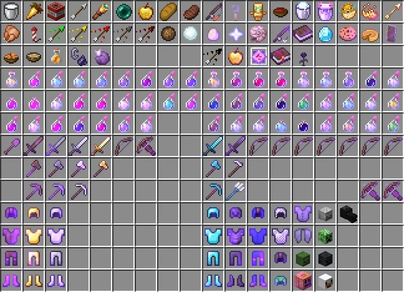 Nearly every item!
