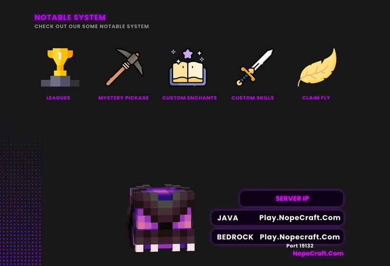 NopeCraft Minecraft Server