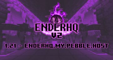 EnderHQ  - SURVIVAL - [1.21.4] Minecraft Server