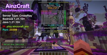 AinzCraft Minecraft Server