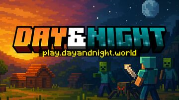 Day and Night - NEW GAME MODE, SMALL MAP! Minecraft Server