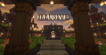 IllusiveMC Survival |  1.21.5 🌟 MCMMO  🌟VeinMiner 🌟Land Claims 🌟Jobs  🌟Custom Enchants  🌟PlayerWarps 🌟 Supply Drops Minecraft Server