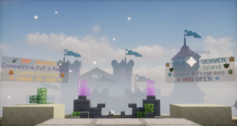 Super Normal Network | Custom Skyblock NOW WITH DUNGEONS!! + PvP ...